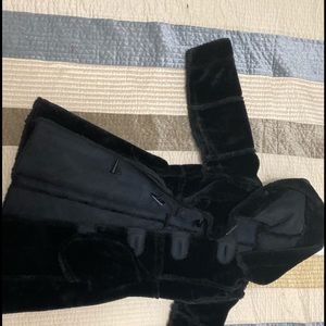Reversible hooded pea coat worn a few times